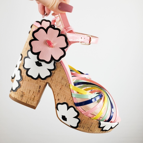 kate spade Shoes - Kate Spade Gerry Platform Sandals 9